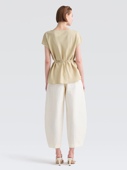 Linen Rayon Dahlia Top