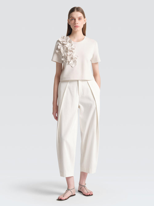 Cotton Pique Aster Top