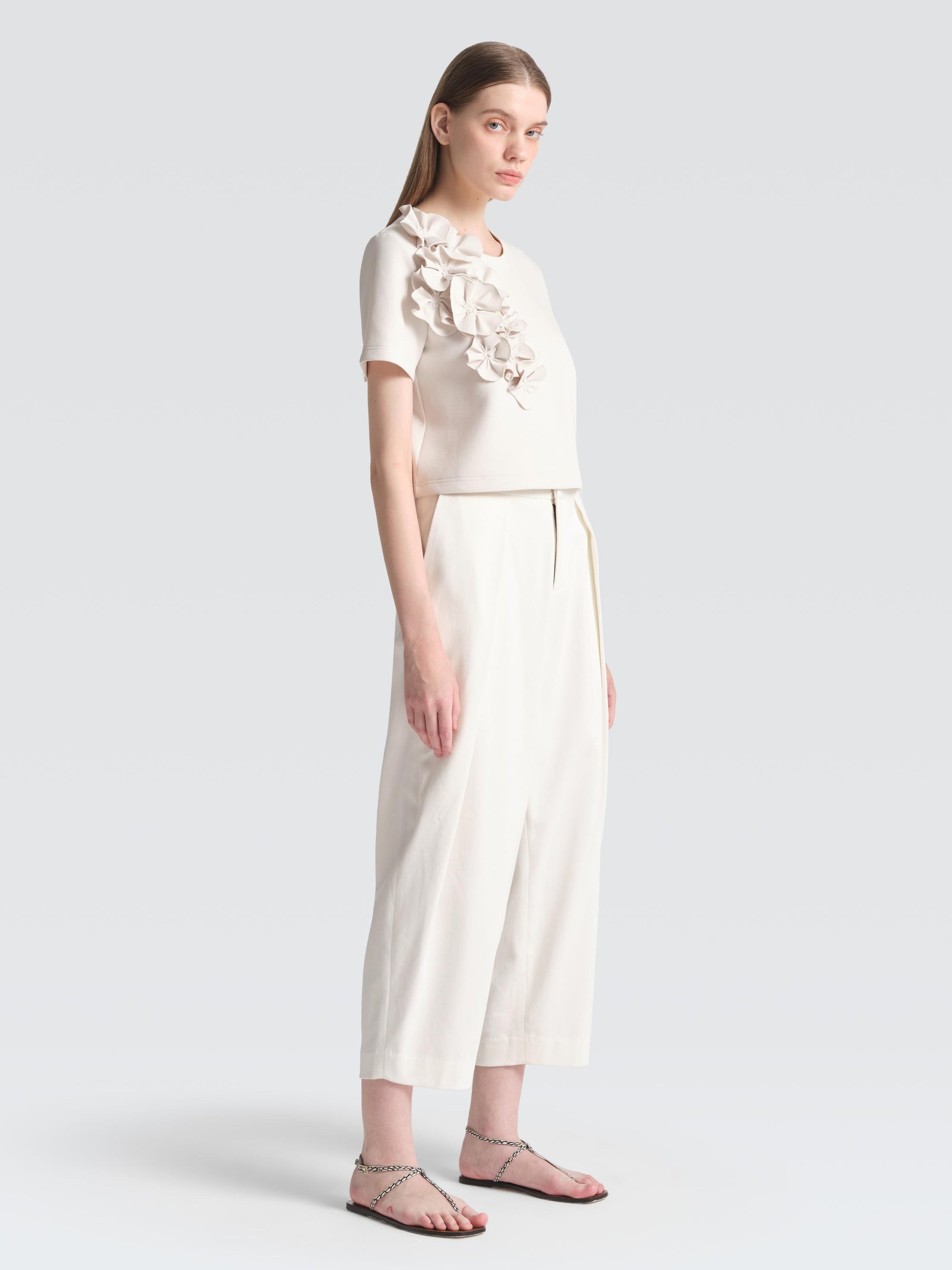 Cotton Pique Aster Top