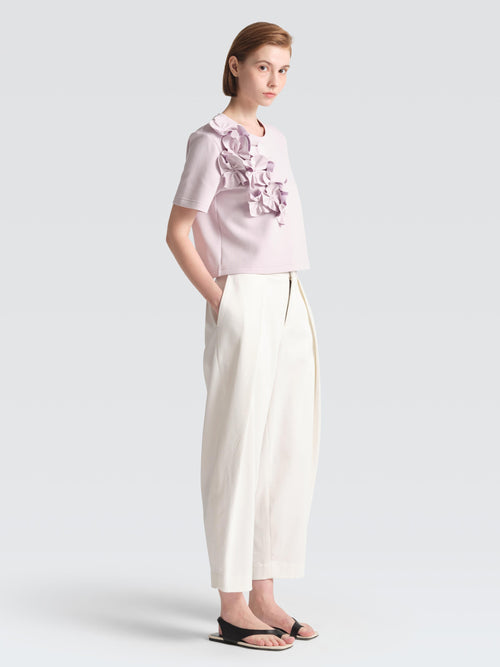 Cotton Pique Aster Top