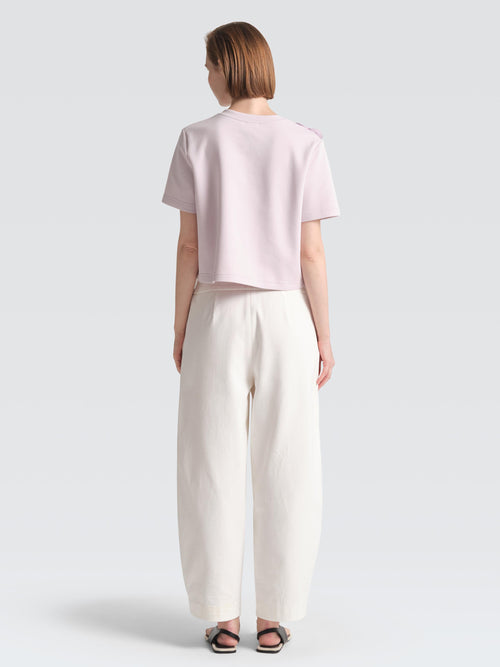 Cotton Pique Aster Top