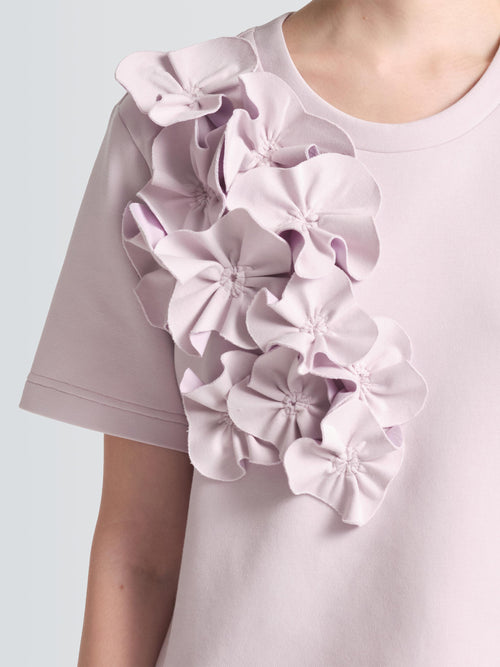 Cotton Pique Aster Top