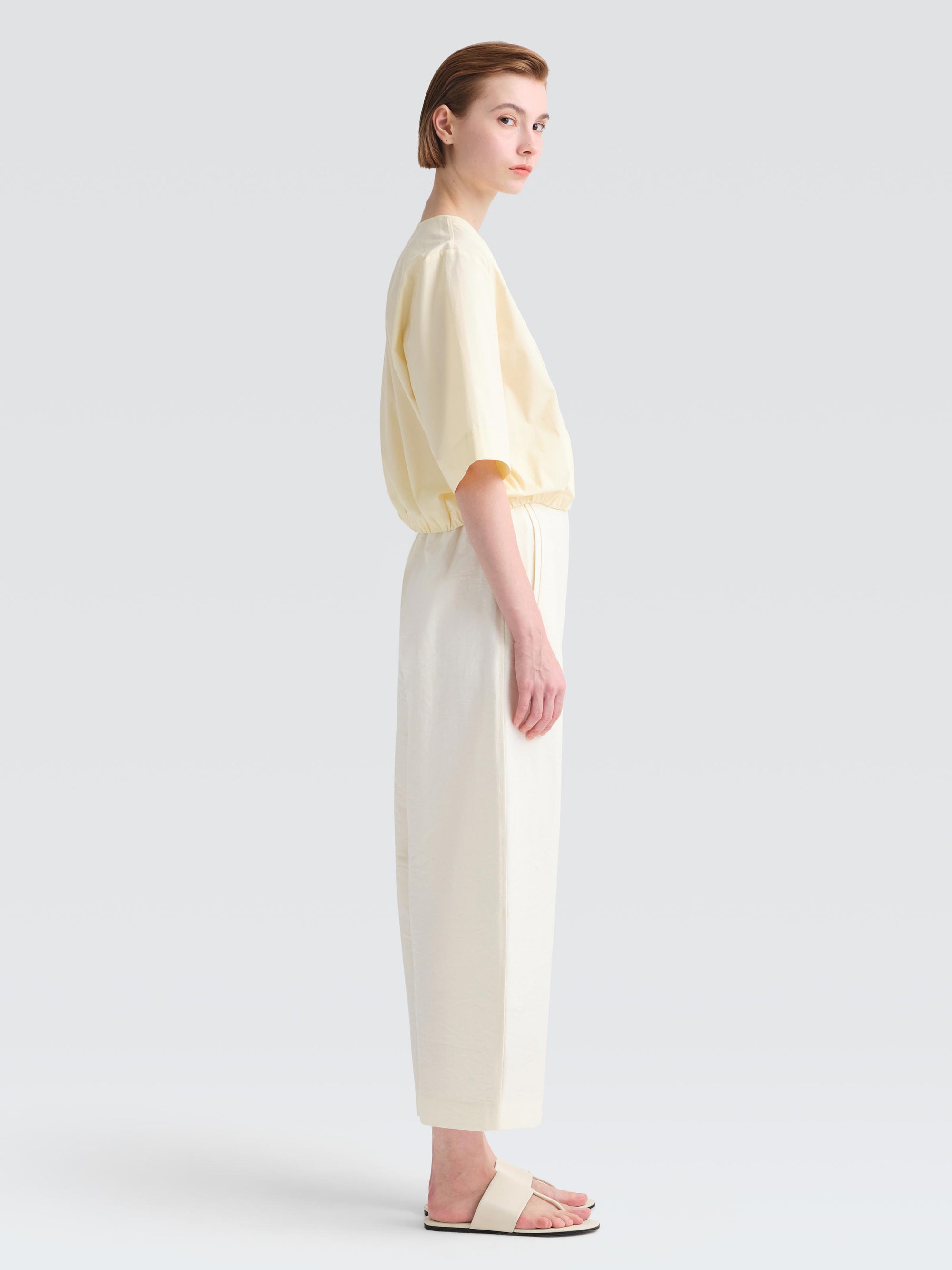 Organic Cotton Poplin Maisie Top