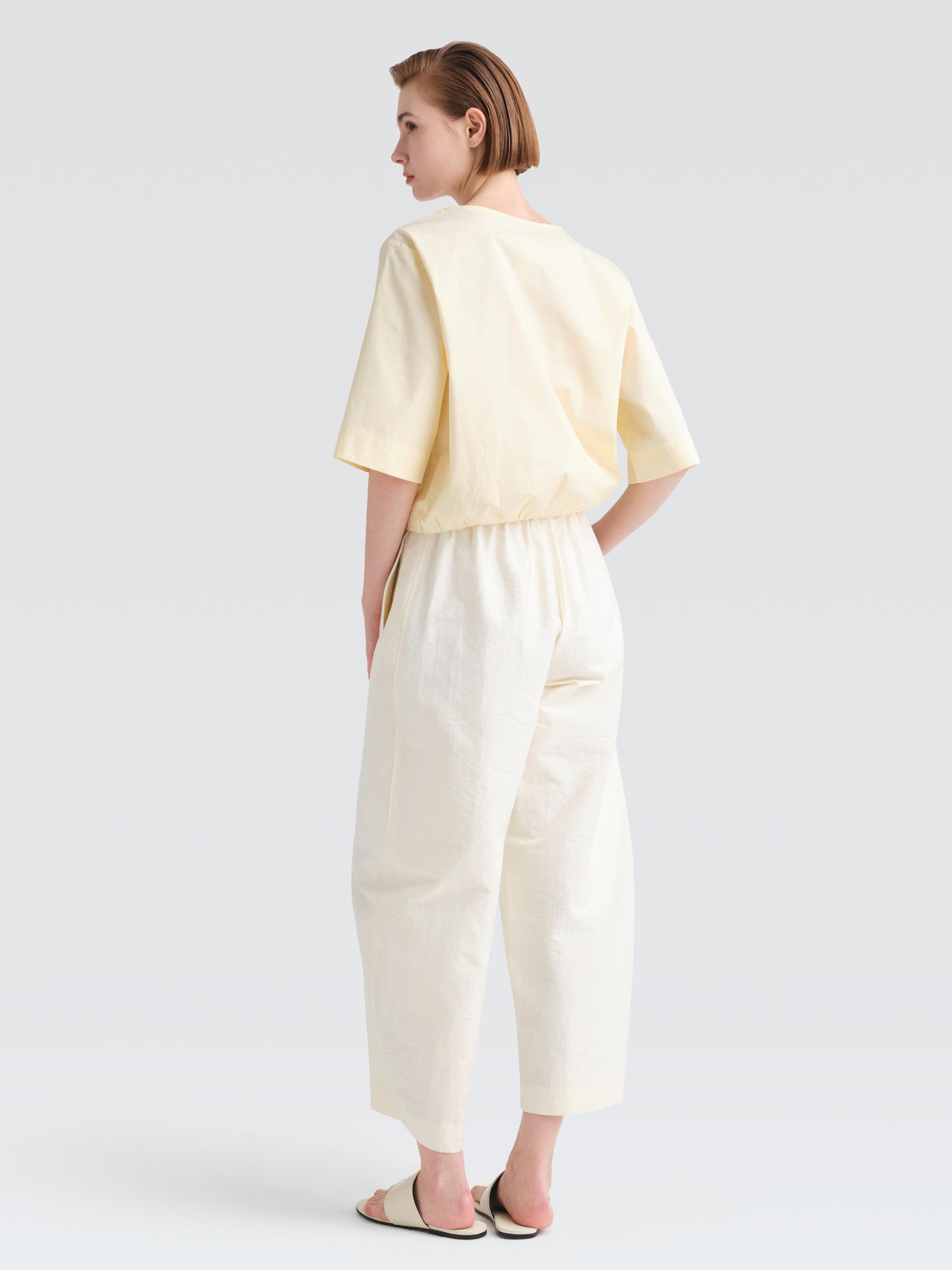 Organic Cotton Poplin Maisie Top