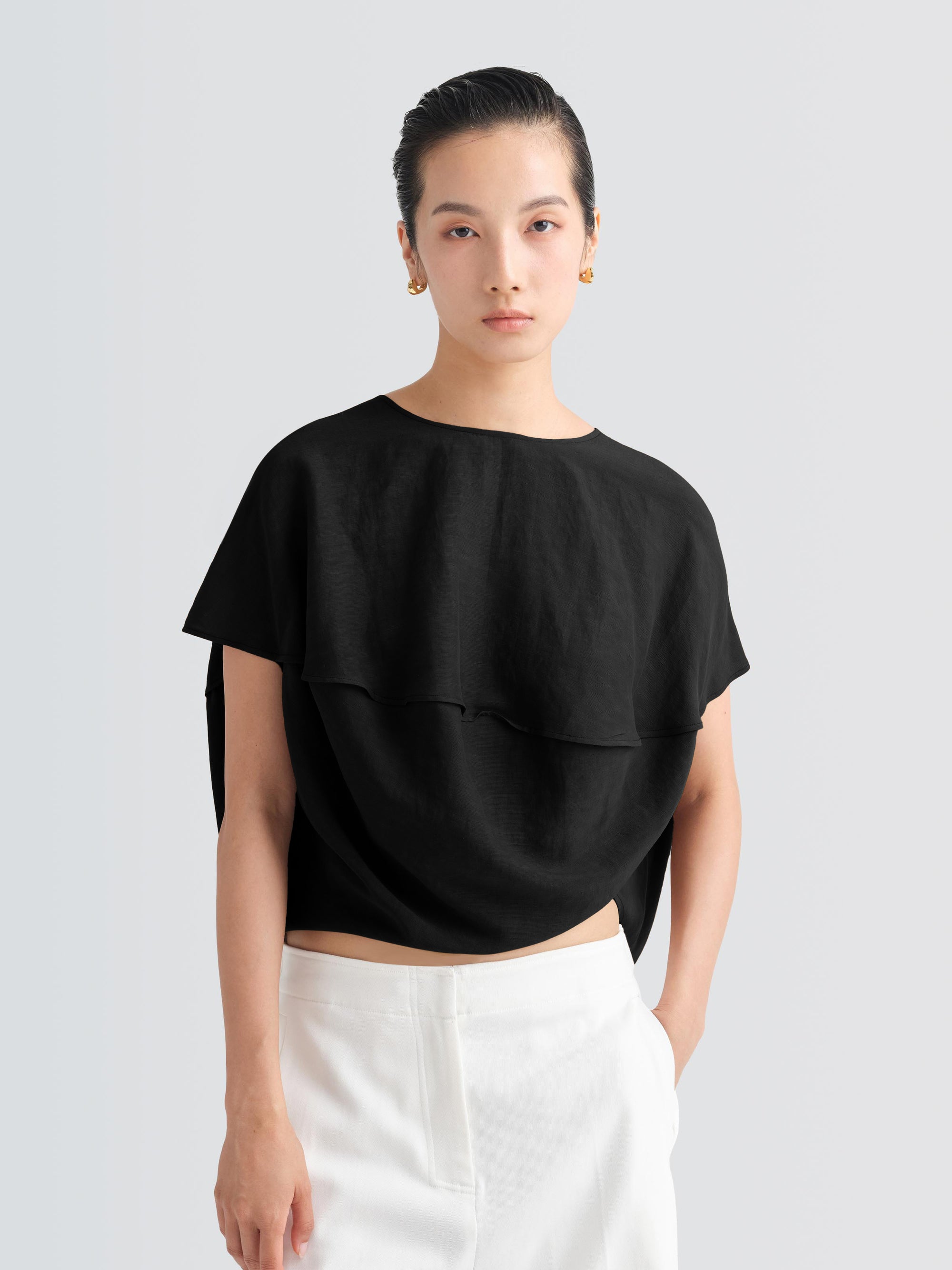Linen Rayon Oasis Top