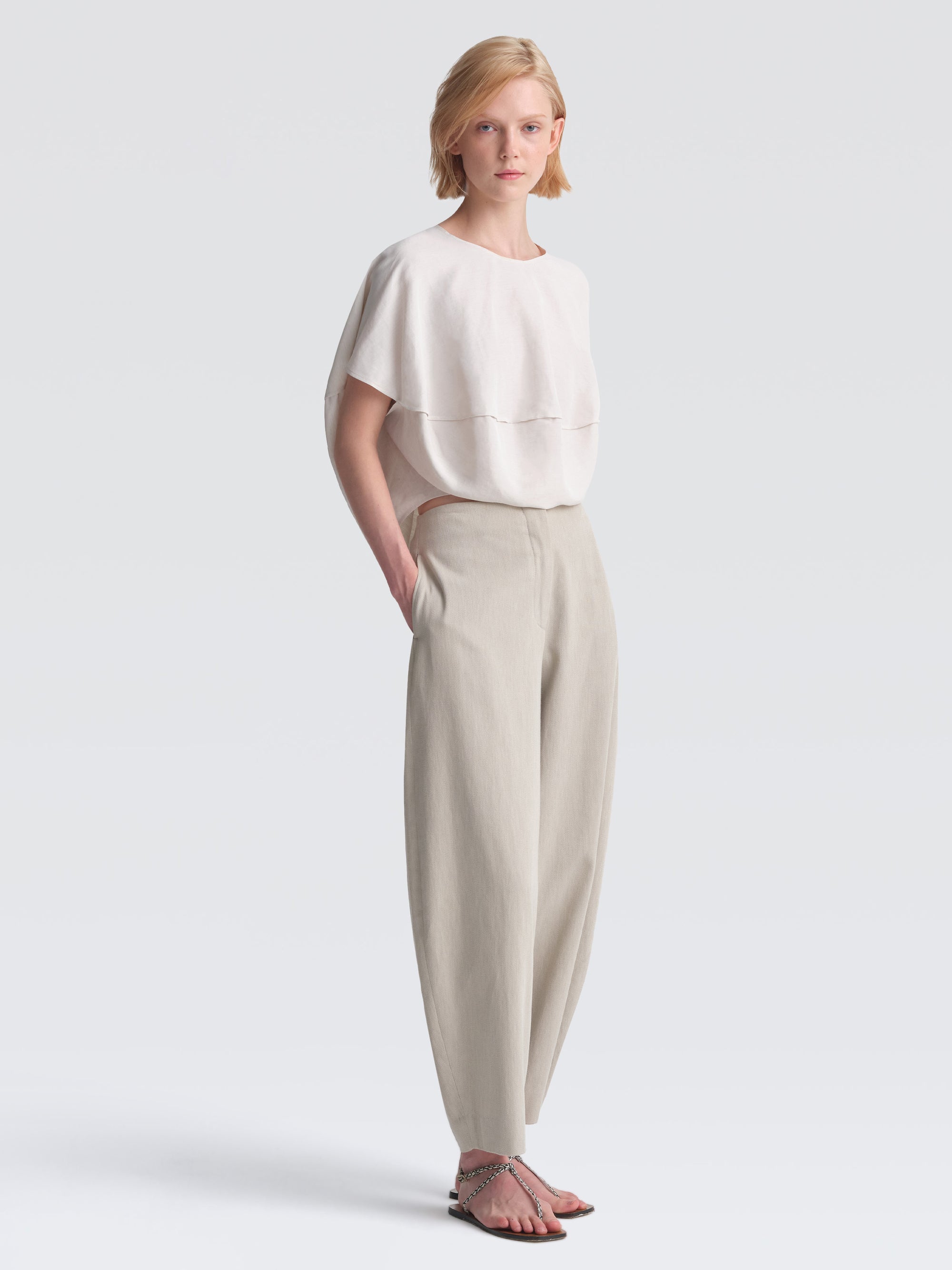 Linen Rayon Oasis Top