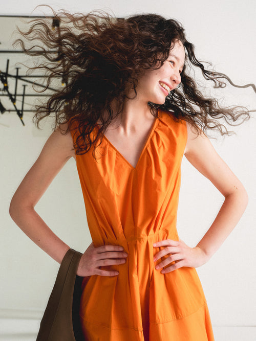 Paper Poplin Aretha Dress