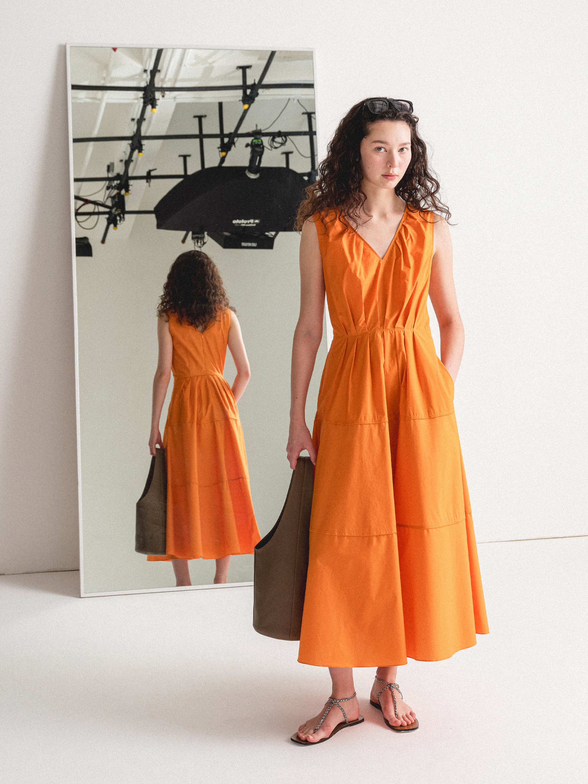 Paper Poplin Aretha Dress