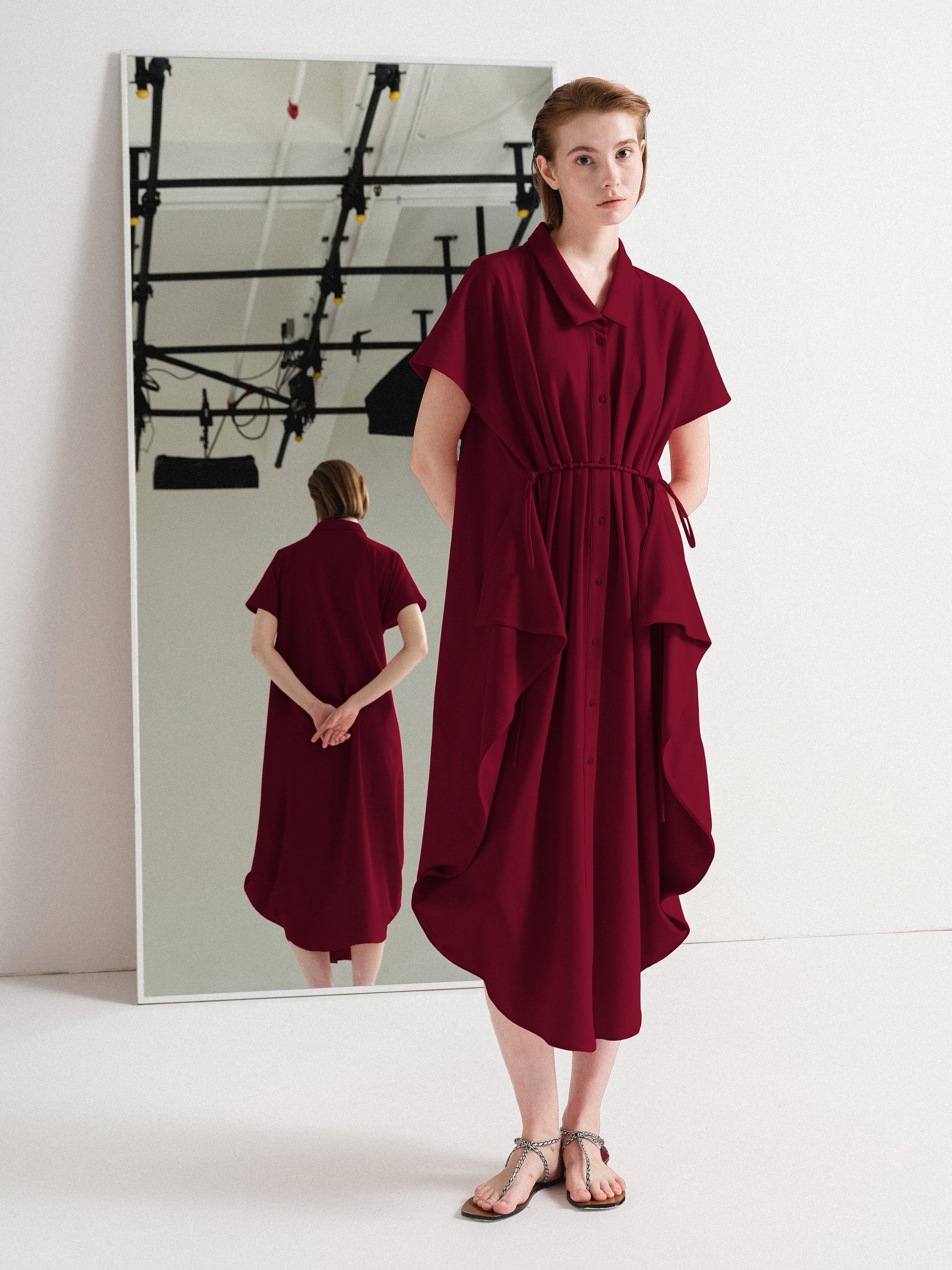 Cotton Pique Tory Dress