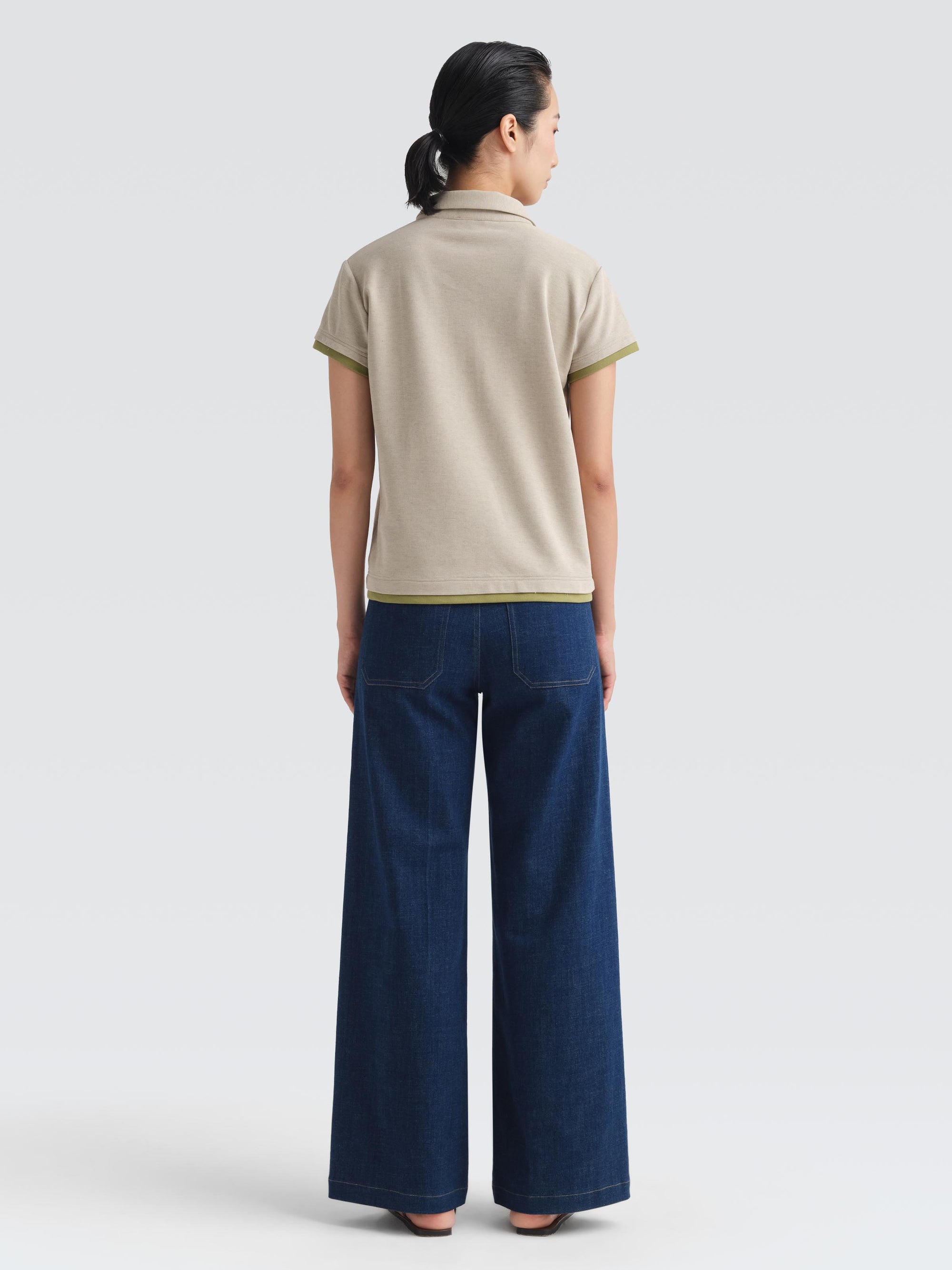 Cotton Pique Warby Top