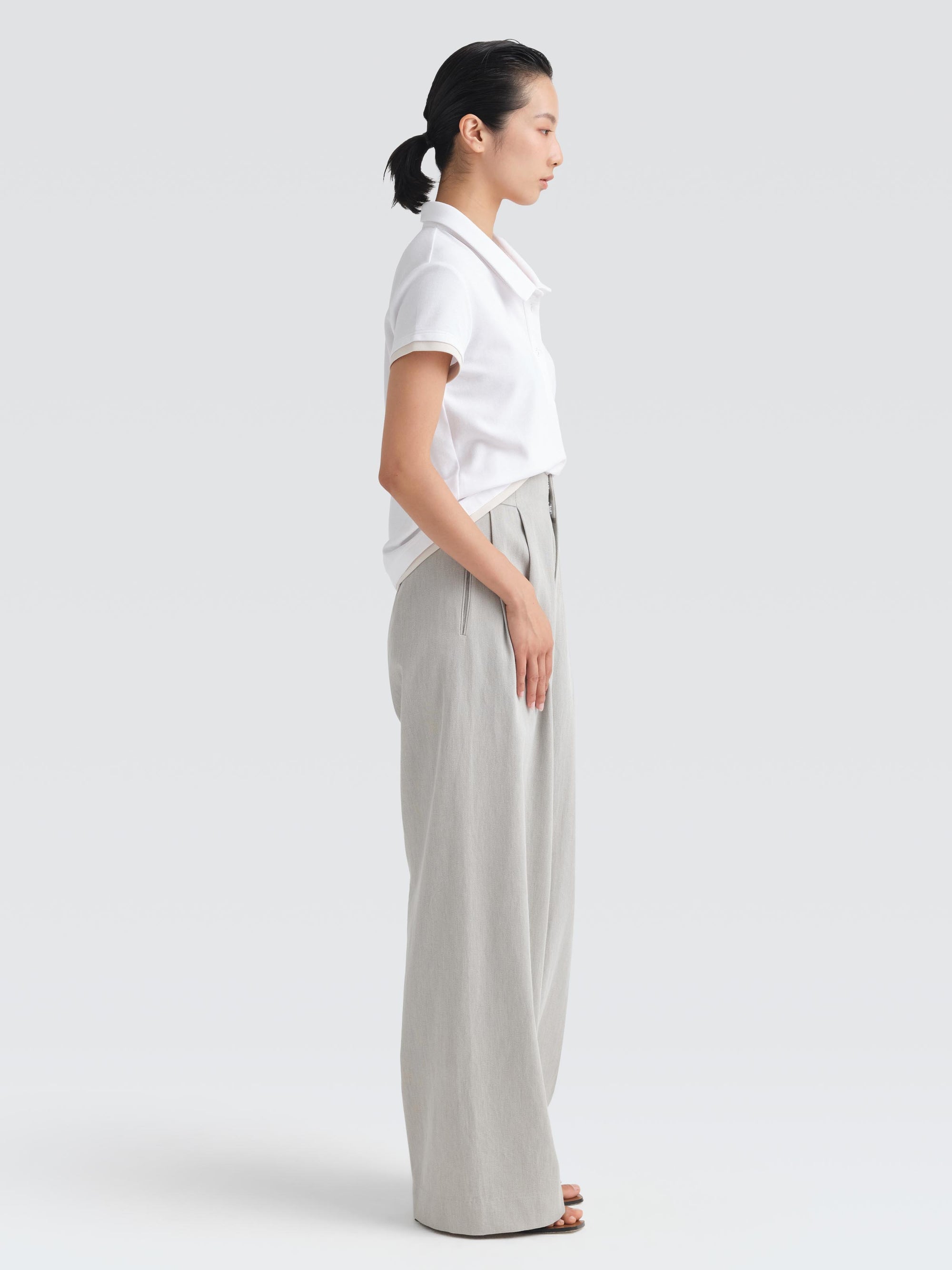 Cotton Pique Warby Top