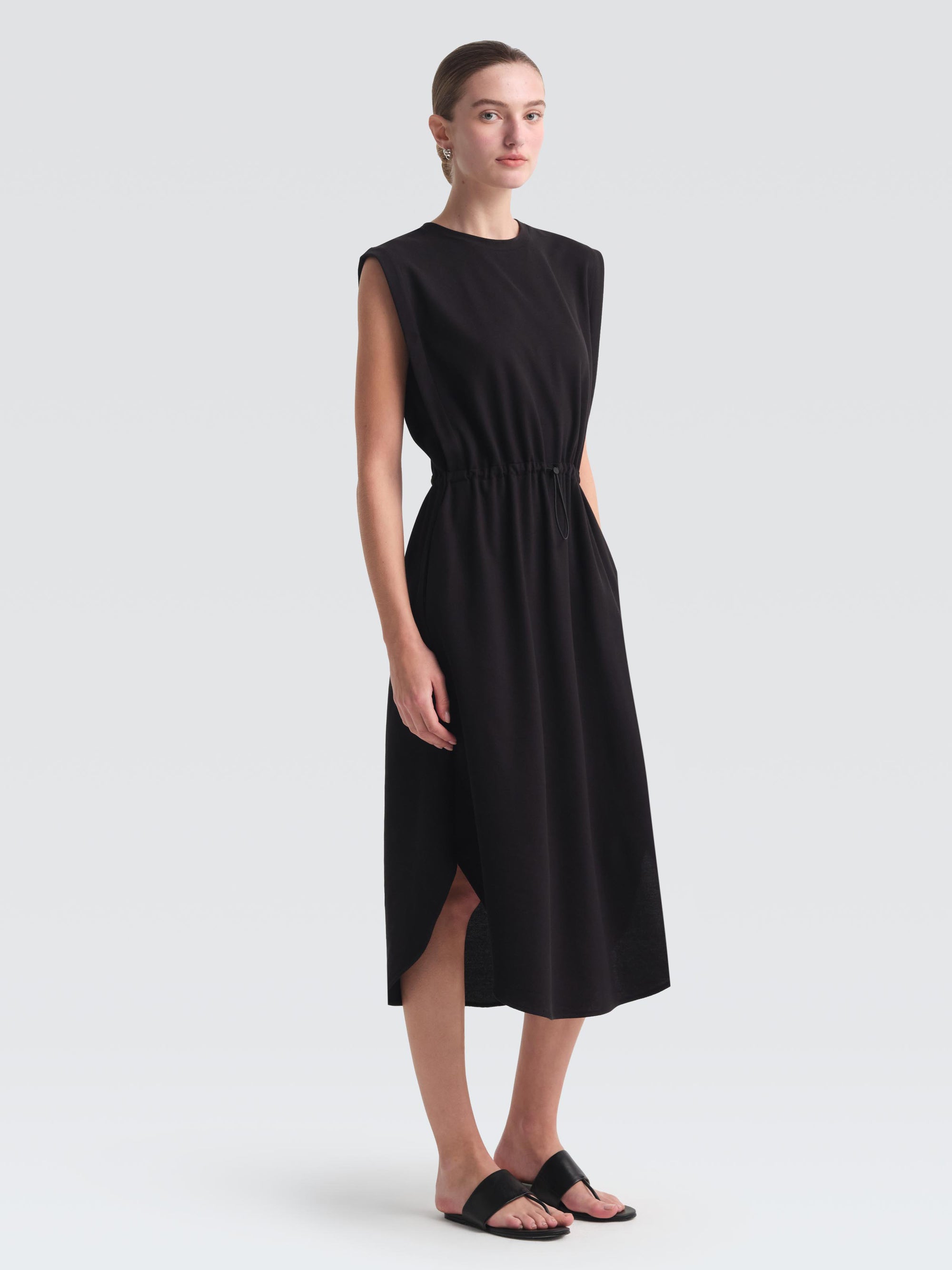 Cotton Pique Janis Dress