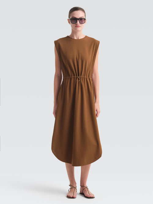 Cotton Pique Janis Dress