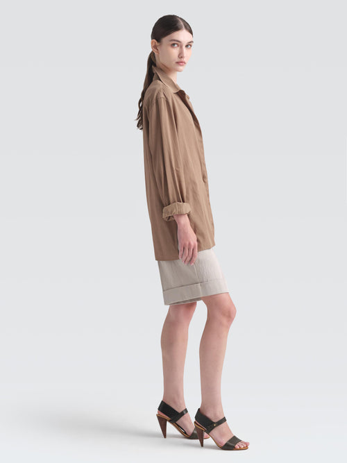 Cotton Rayon Shin Shirt