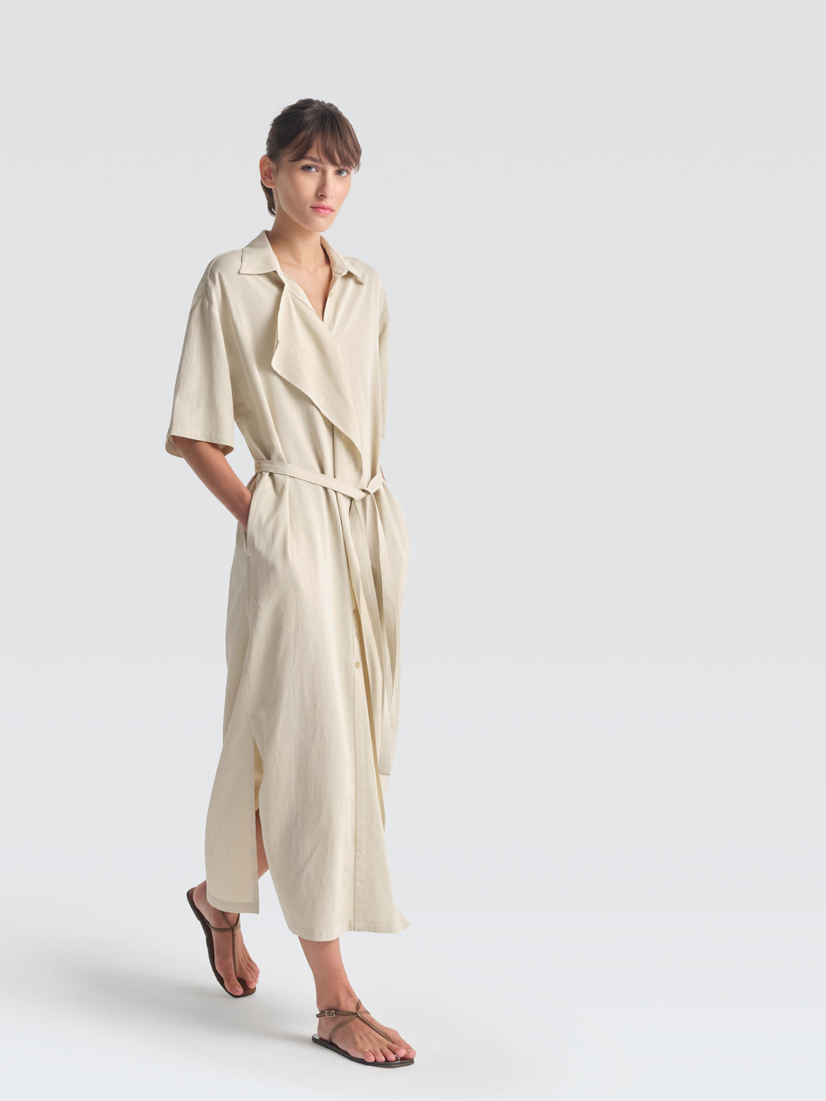 Cotton Rayon Ueno Dress