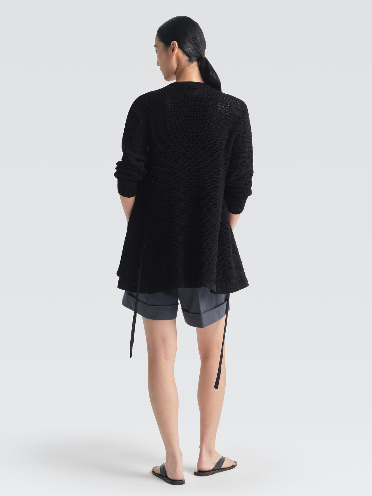 Cotton Twill Bo Shorts