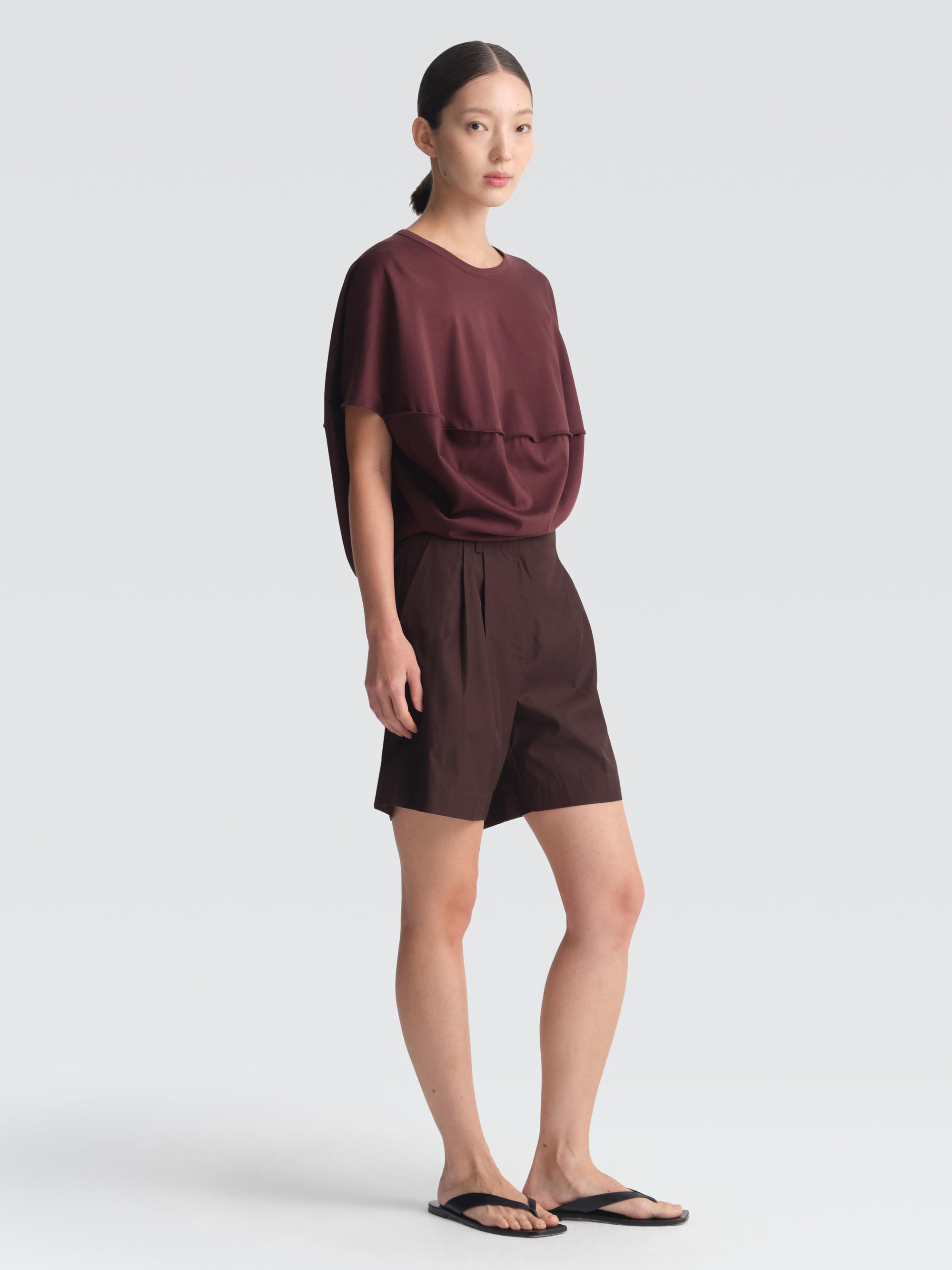 Cotton Jersey Oleander Top
