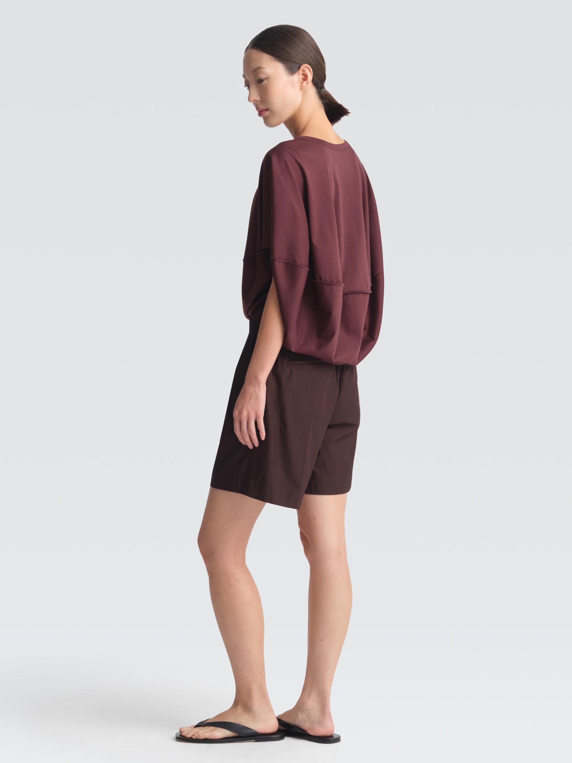 Cotton Jersey Oleander Top