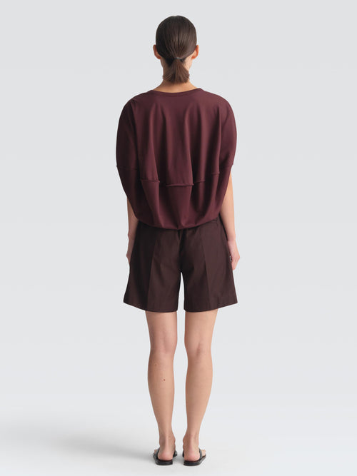 Cotton Jersey Oleander Top