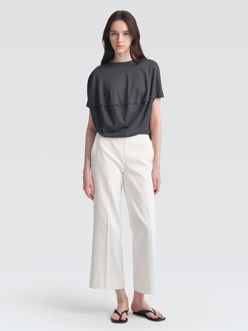 Cotton Jersey Oleander Top