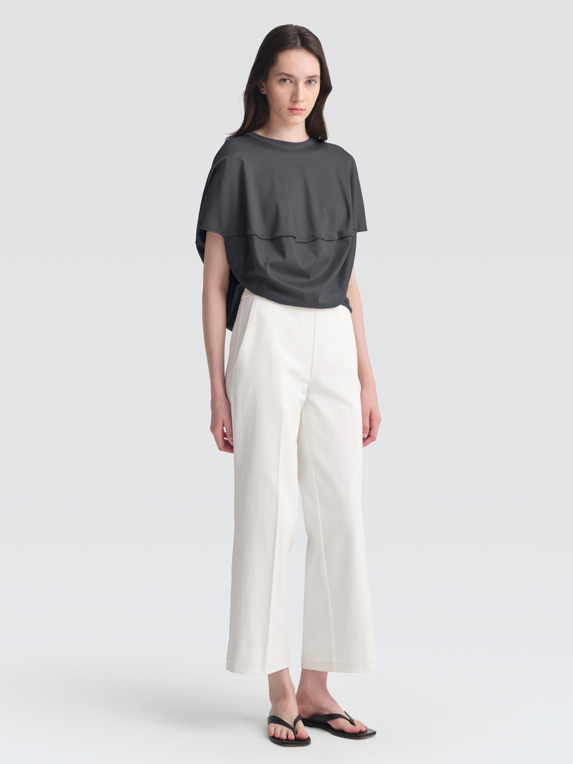 Cotton Jersey Oleander Top