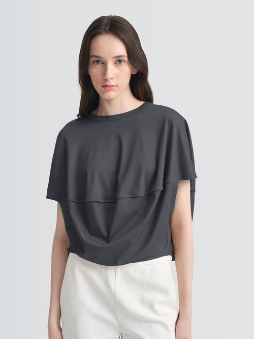Cotton Jersey Oleander Top