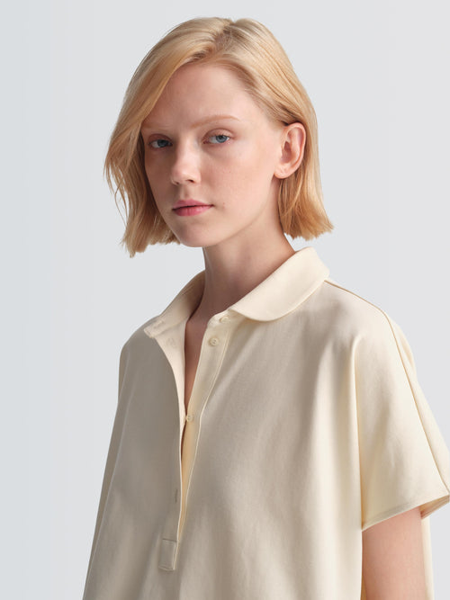 Cotton Pique Ariel Top