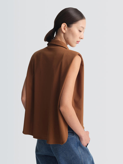 Cotton Pique Polo Top