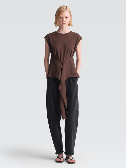 Cotton Pique Paskin Top