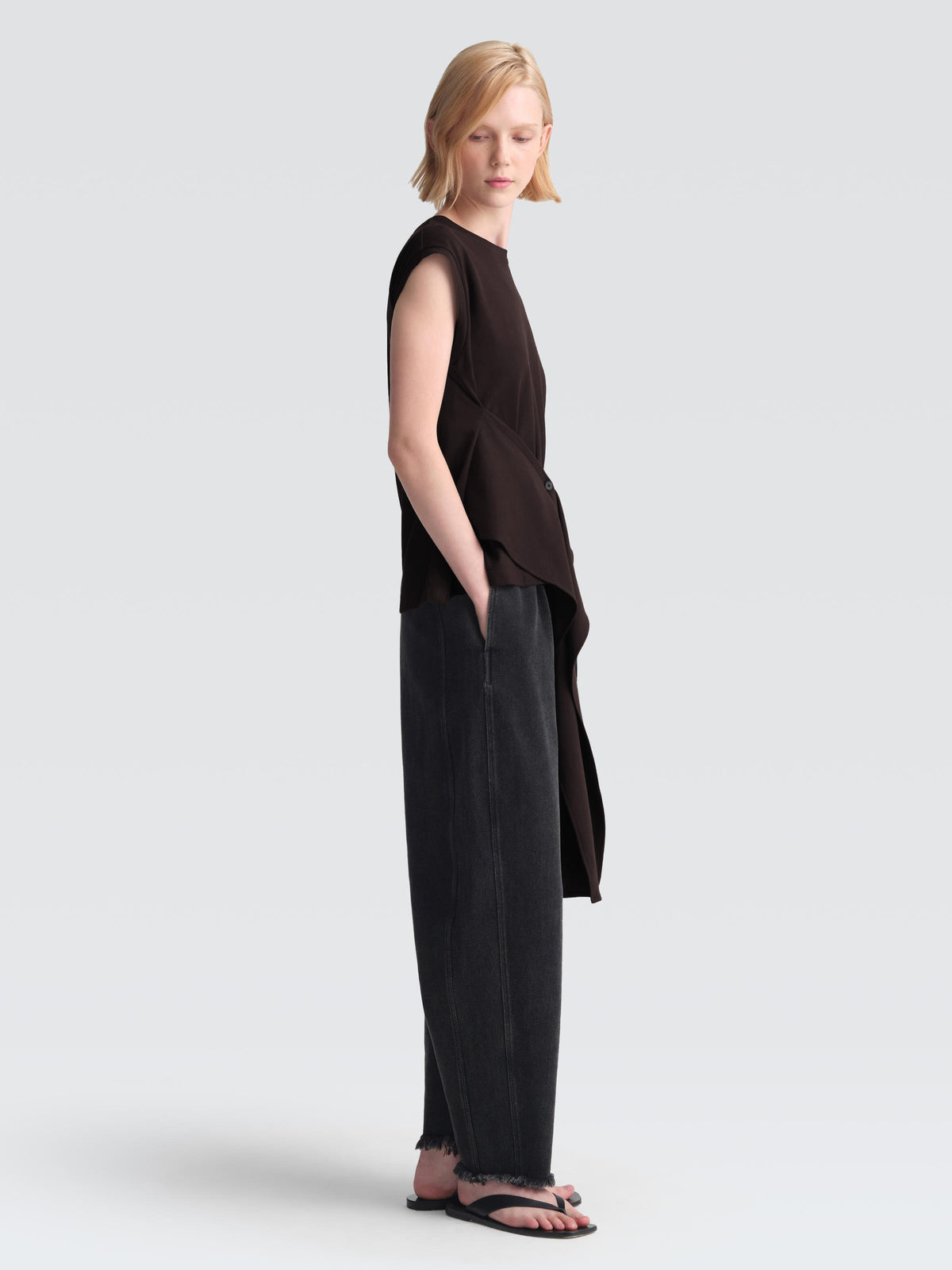 Cotton Pique Paskin Top