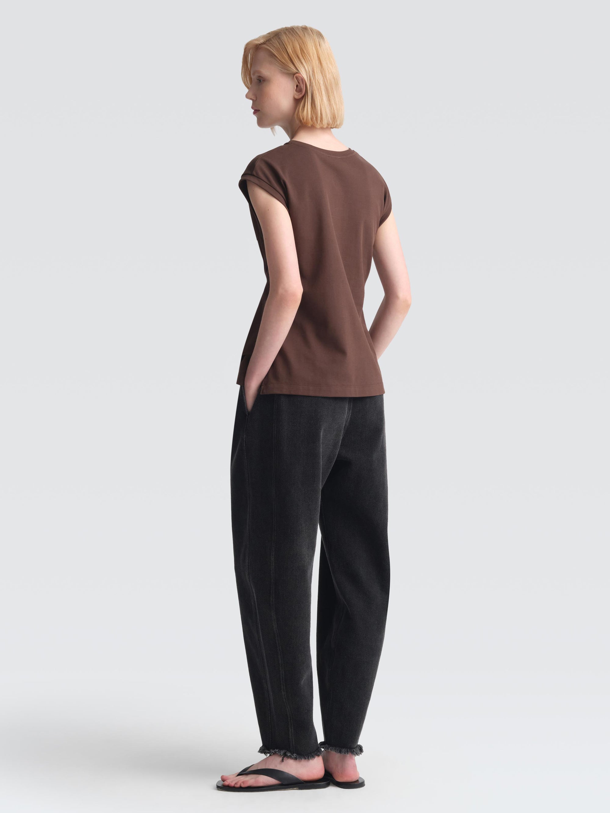 Cotton Pique Paskin Top