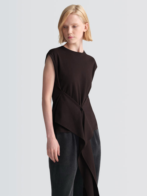 Cotton Pique Paskin Top