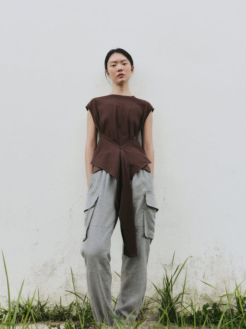 Cotton Pique Paskin Top