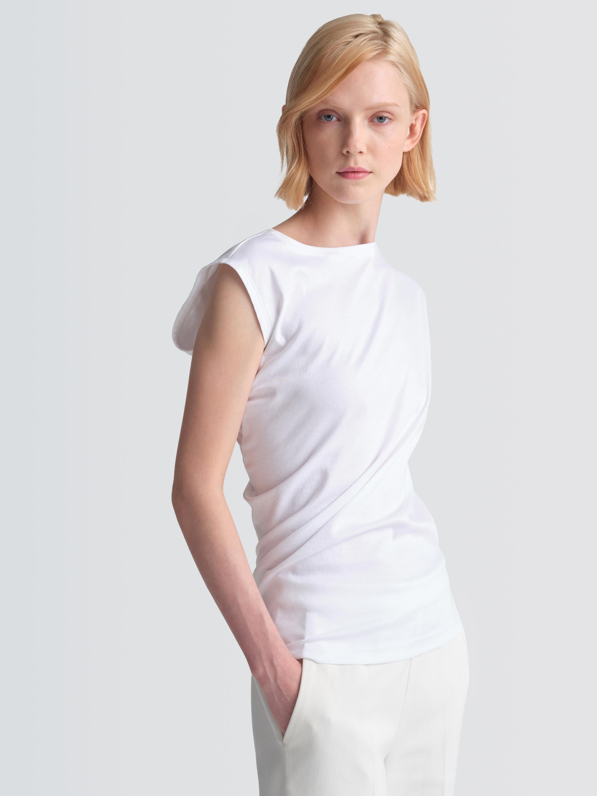 Cotton Jersey Lang Top