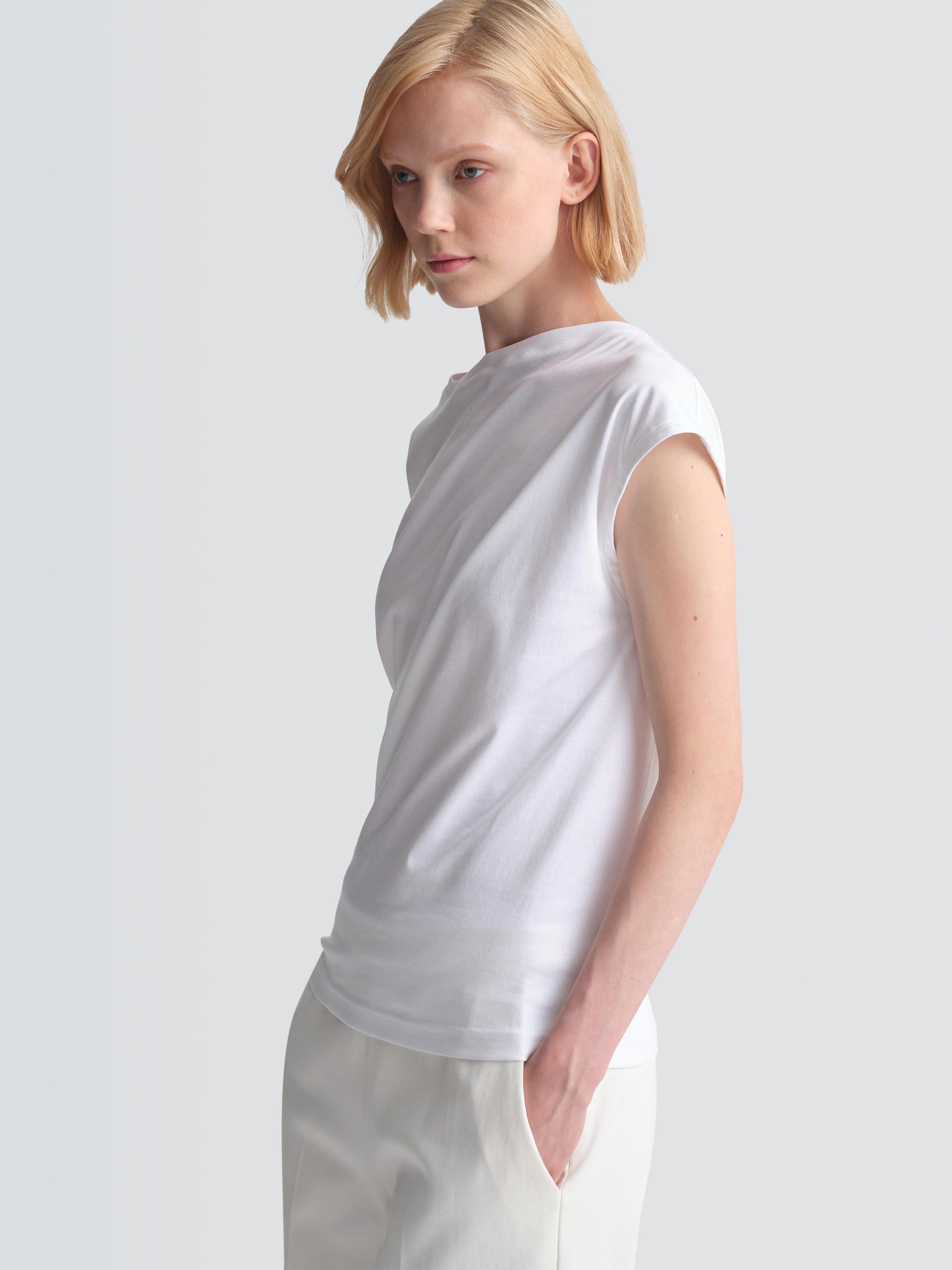 Cotton Jersey Lang Top