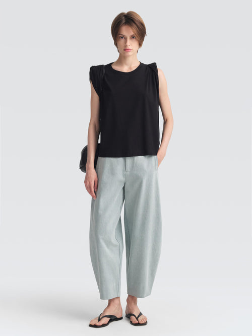 Cotton Jersey Rye Top