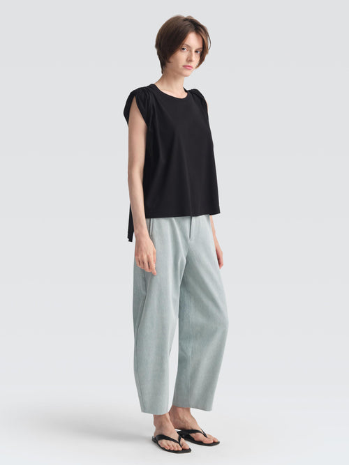 Cotton Jersey Rye Top