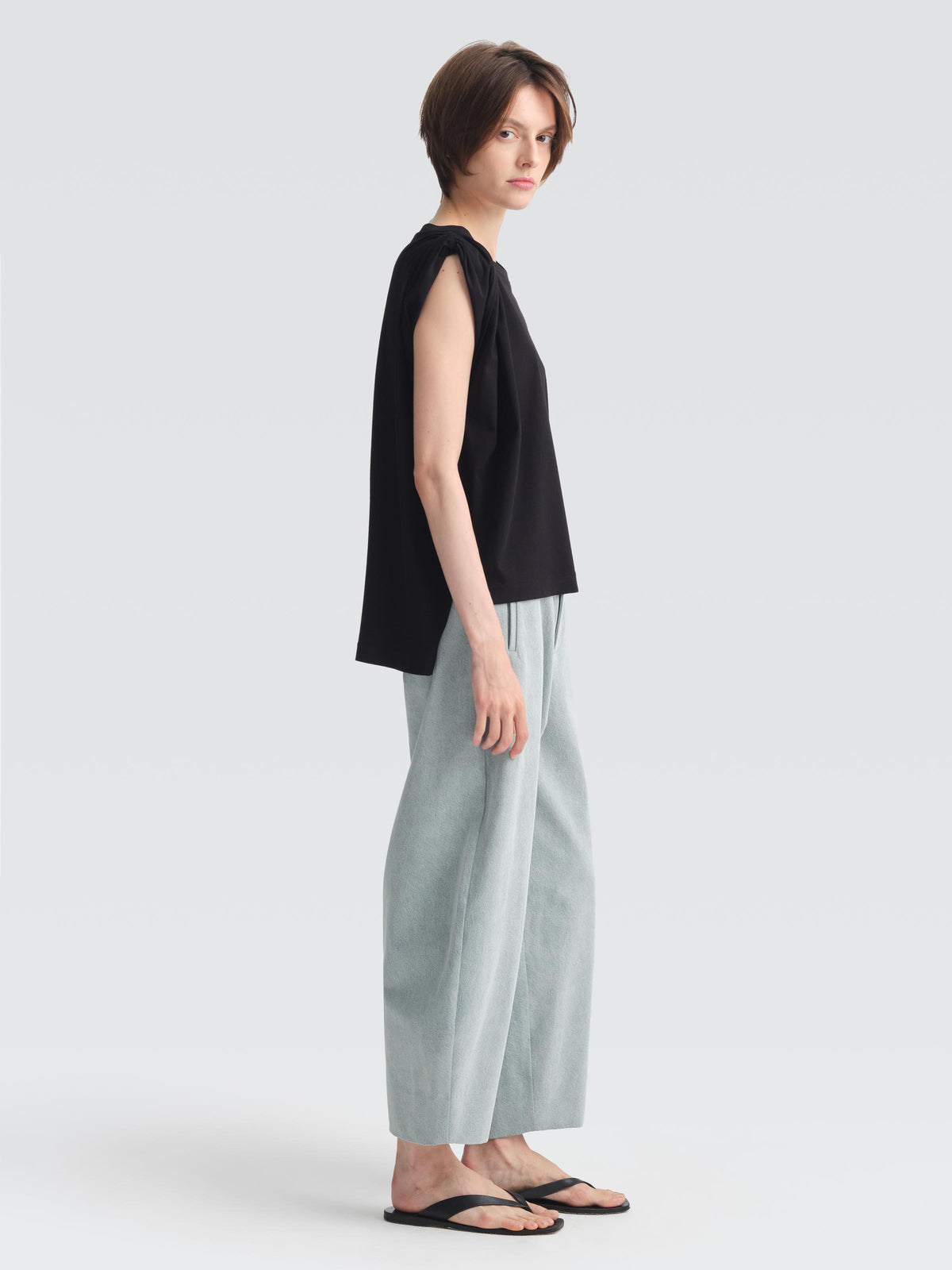 Cotton Jersey Rye Top