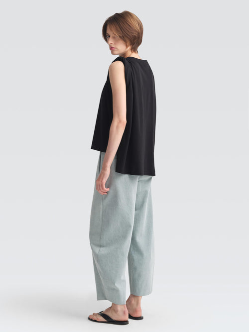 Cotton Jersey Rye Top