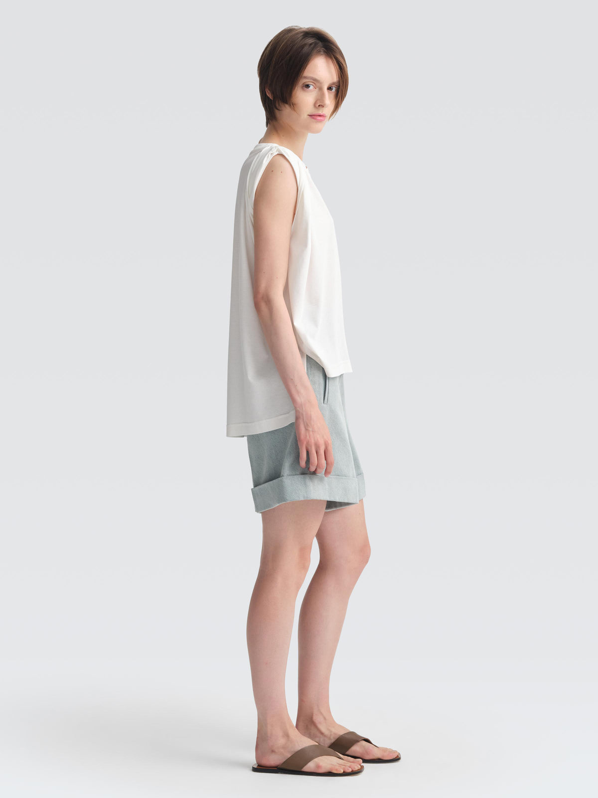 Cotton Jersey Rye Top