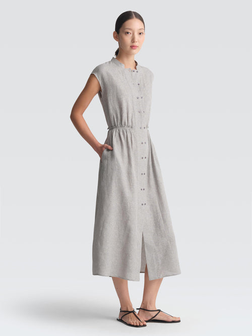 Linen Shan Dress