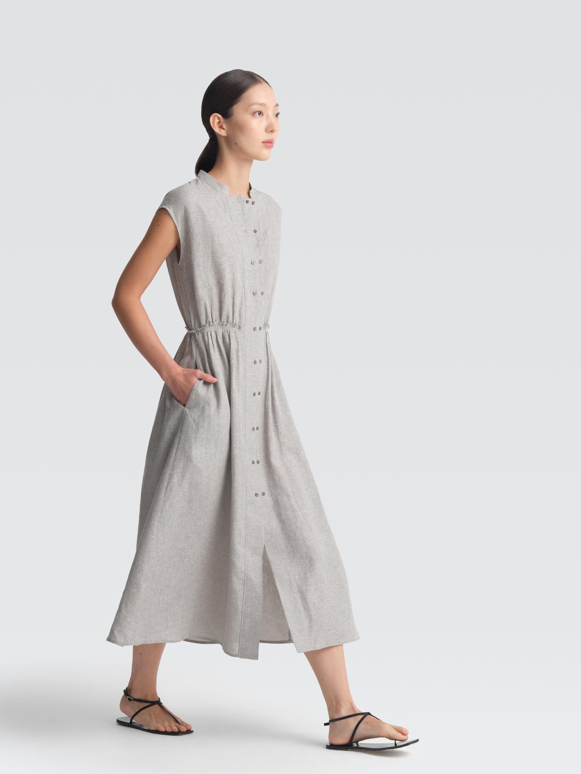 Linen Shan Dress