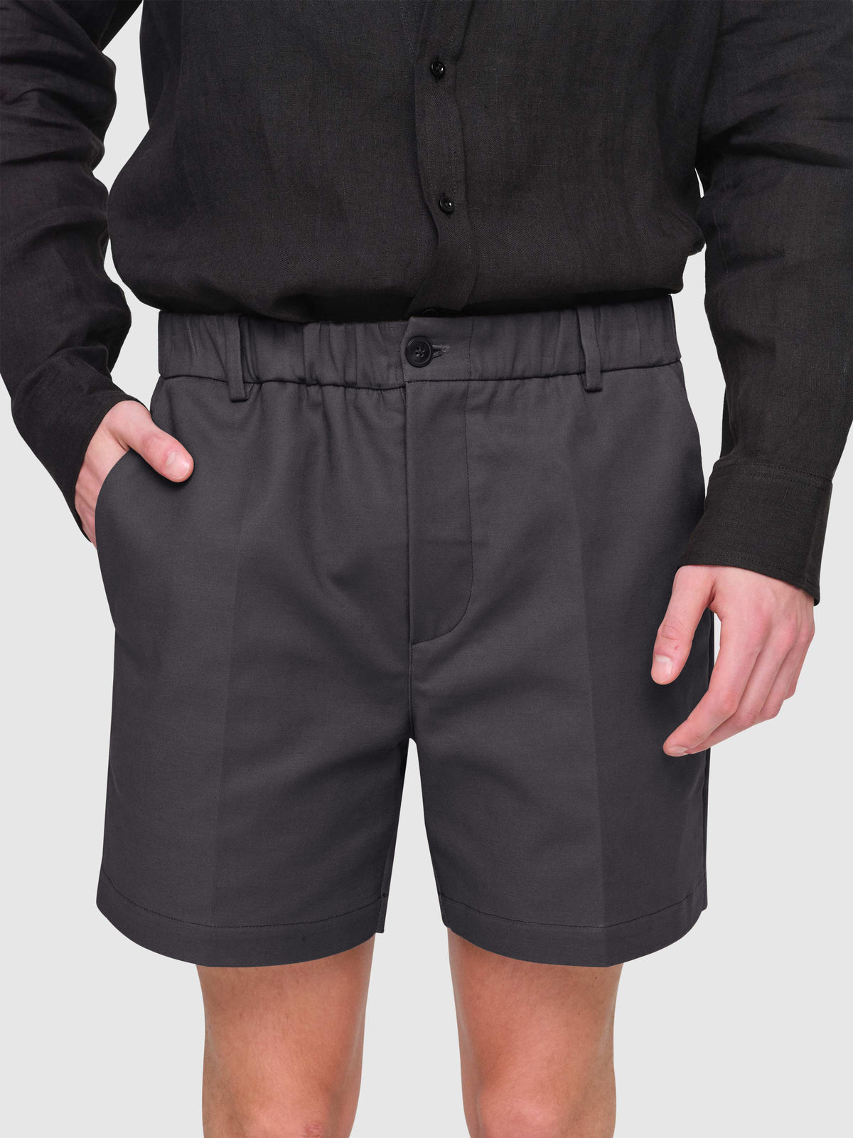 Bonded Cotton Cilian Shorts