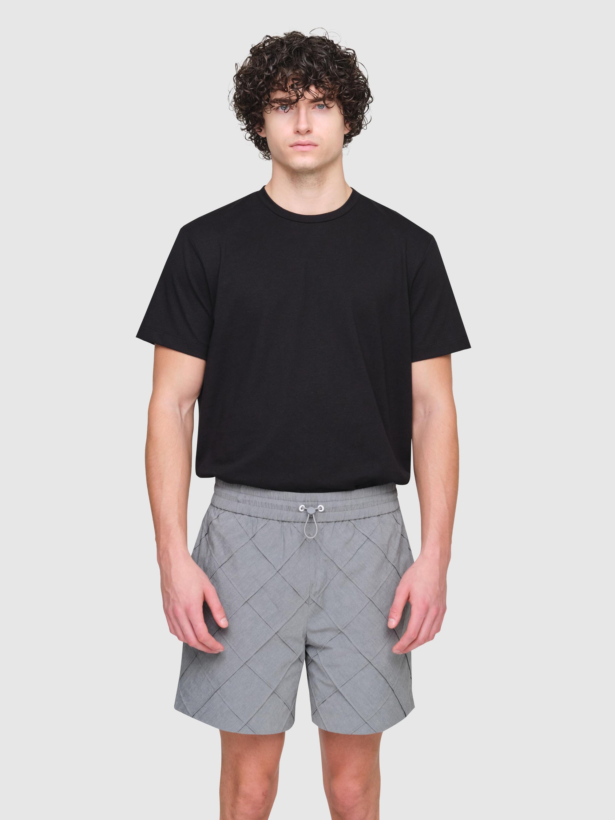 Cotton Silk Poplin Kroner Shorts