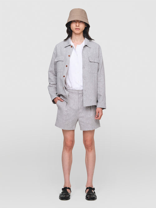 Organic Linen Wang Shorts