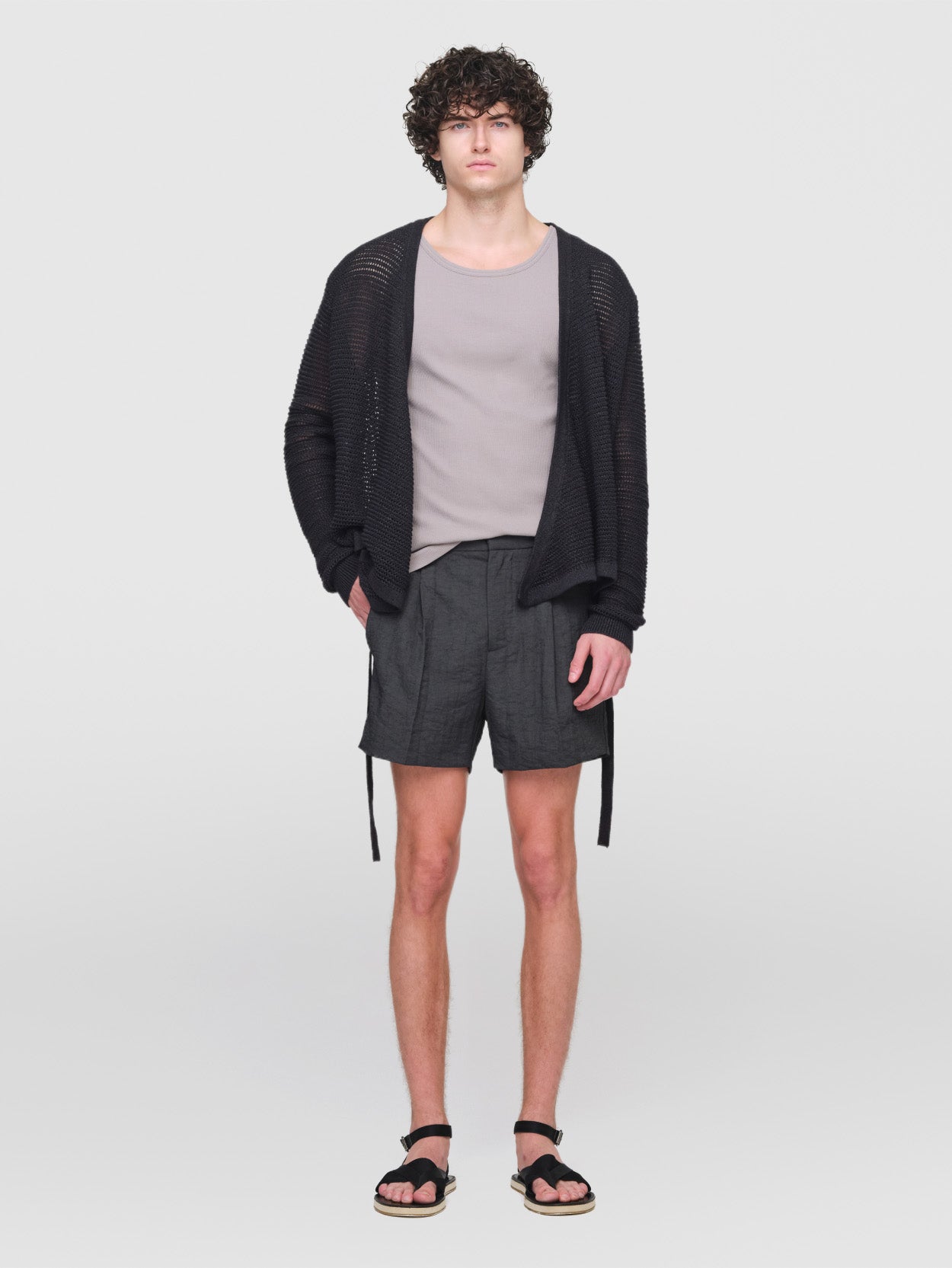 Cotton Linen Wang Shorts