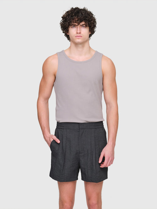 Cotton Linen Wang Shorts