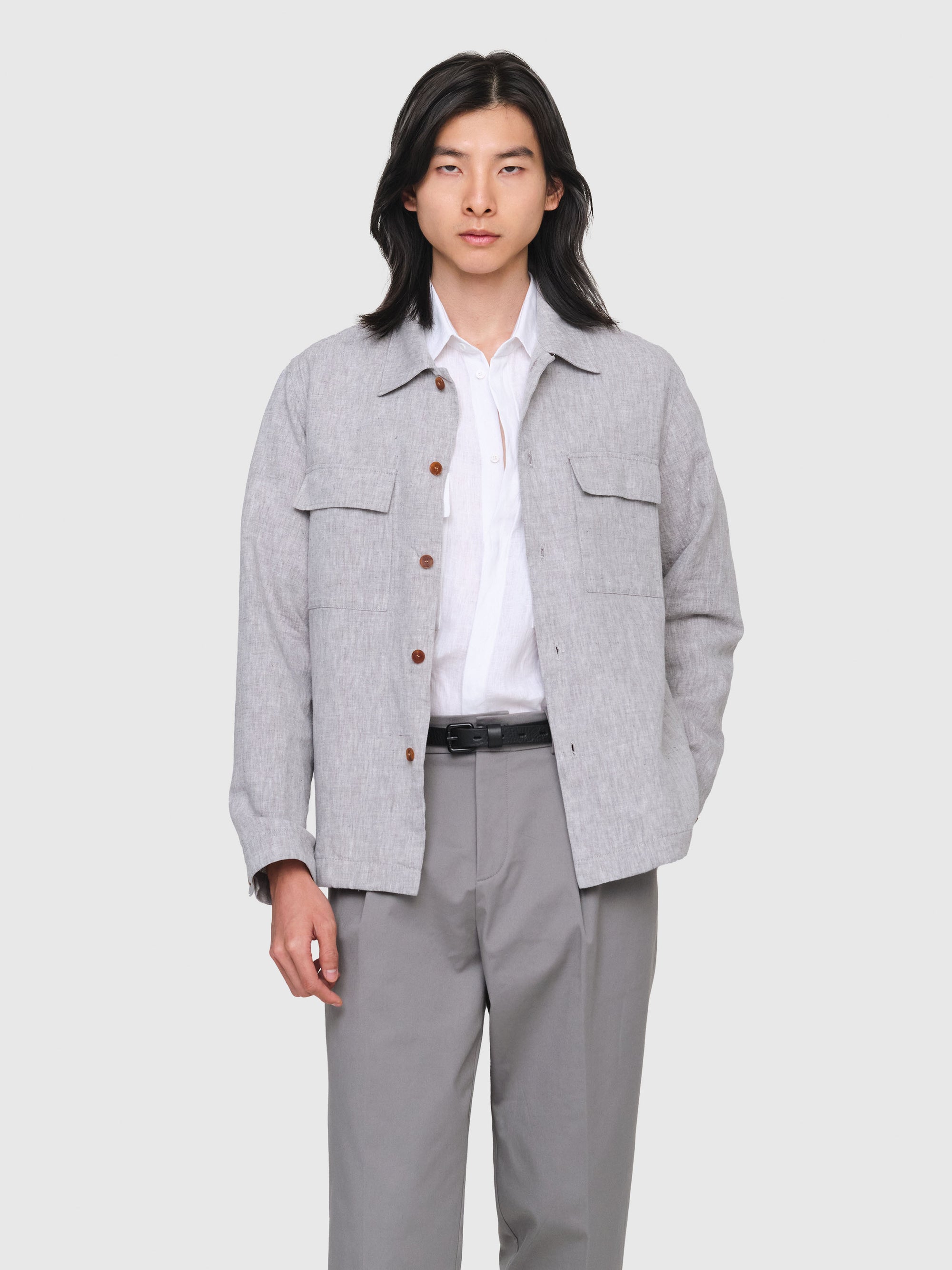 Organic Linen Benetton Jacket