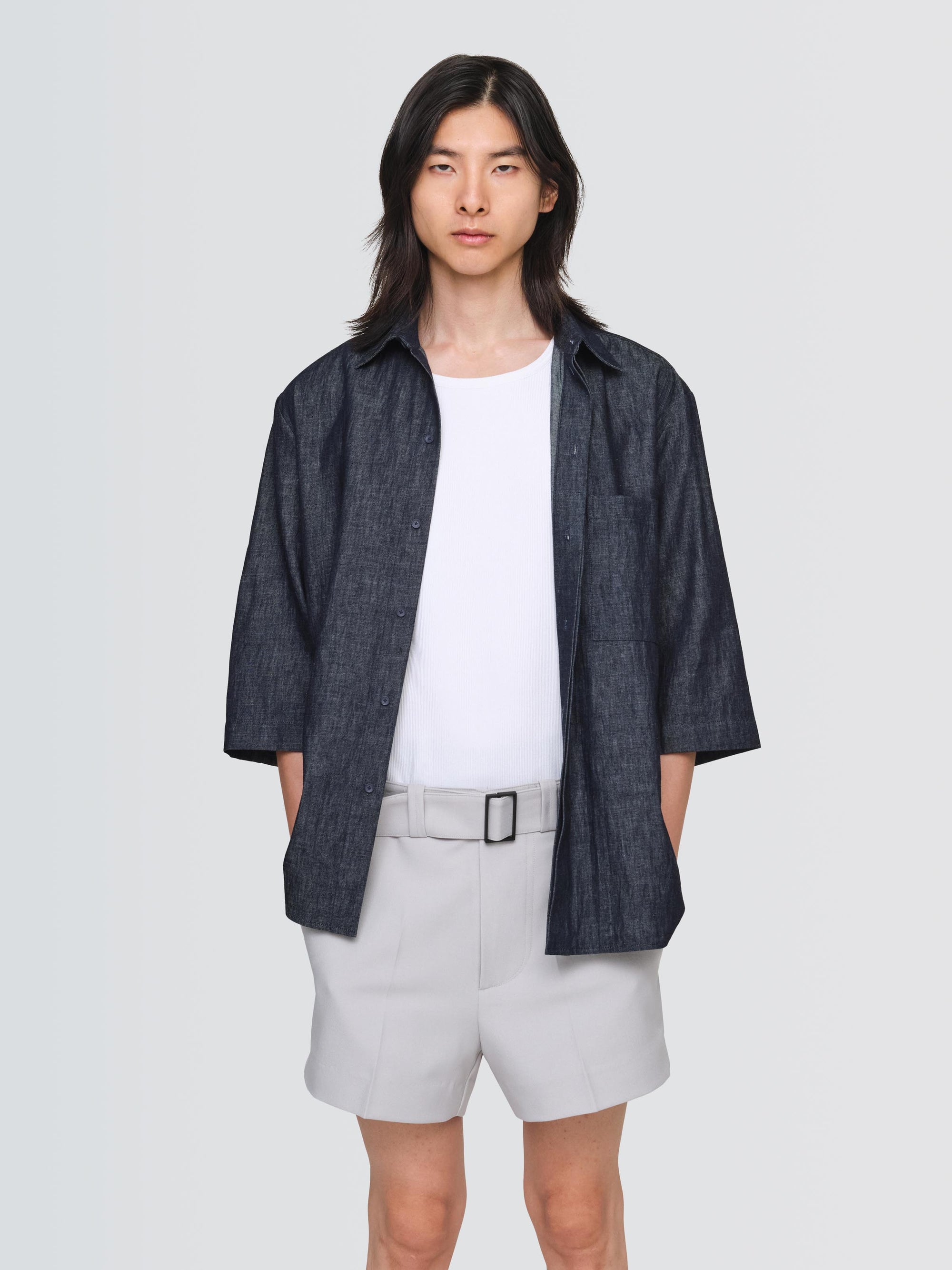 Linen Denim Azlan Shirt