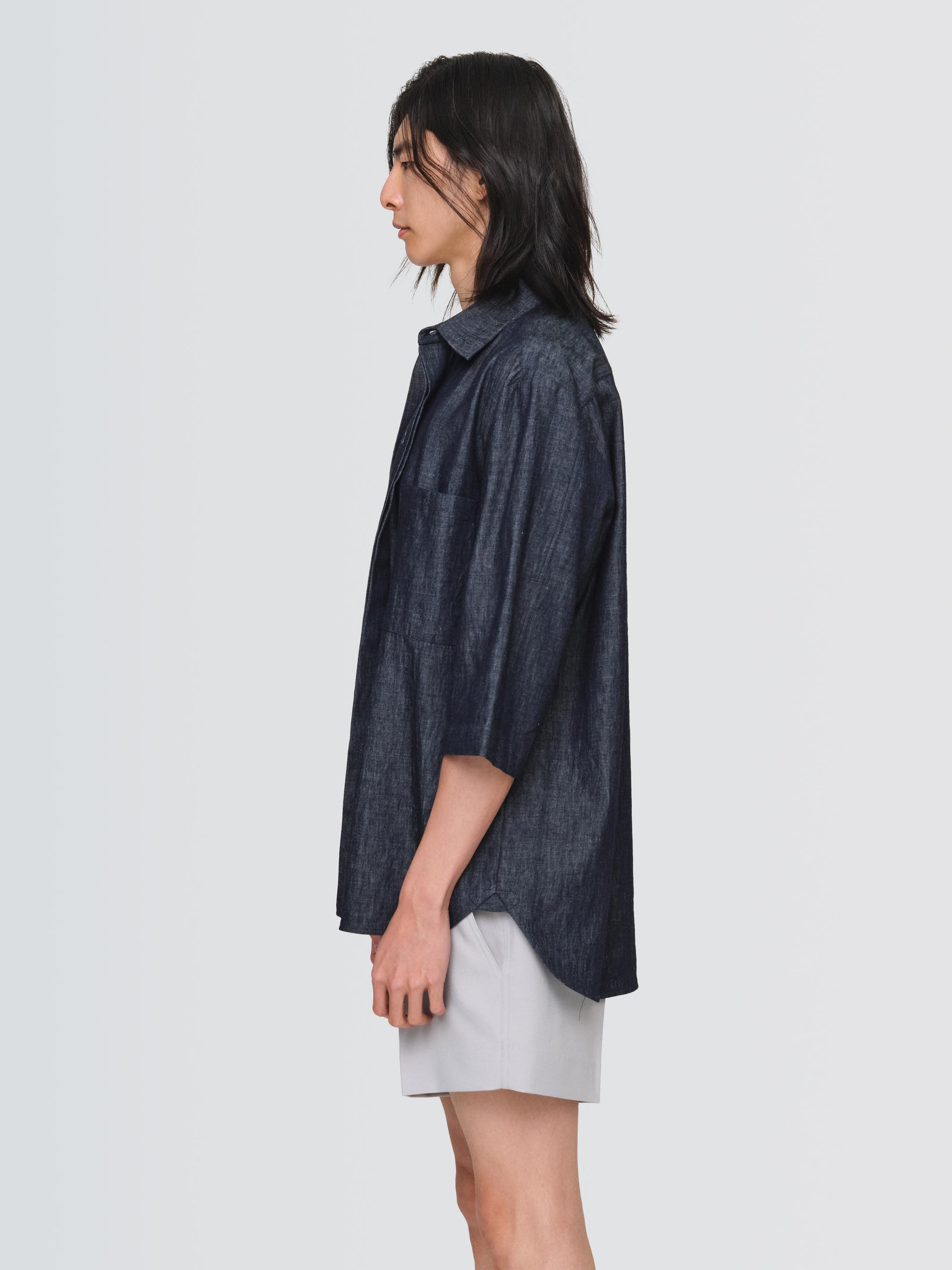 Linen Denim Azlan Shirt